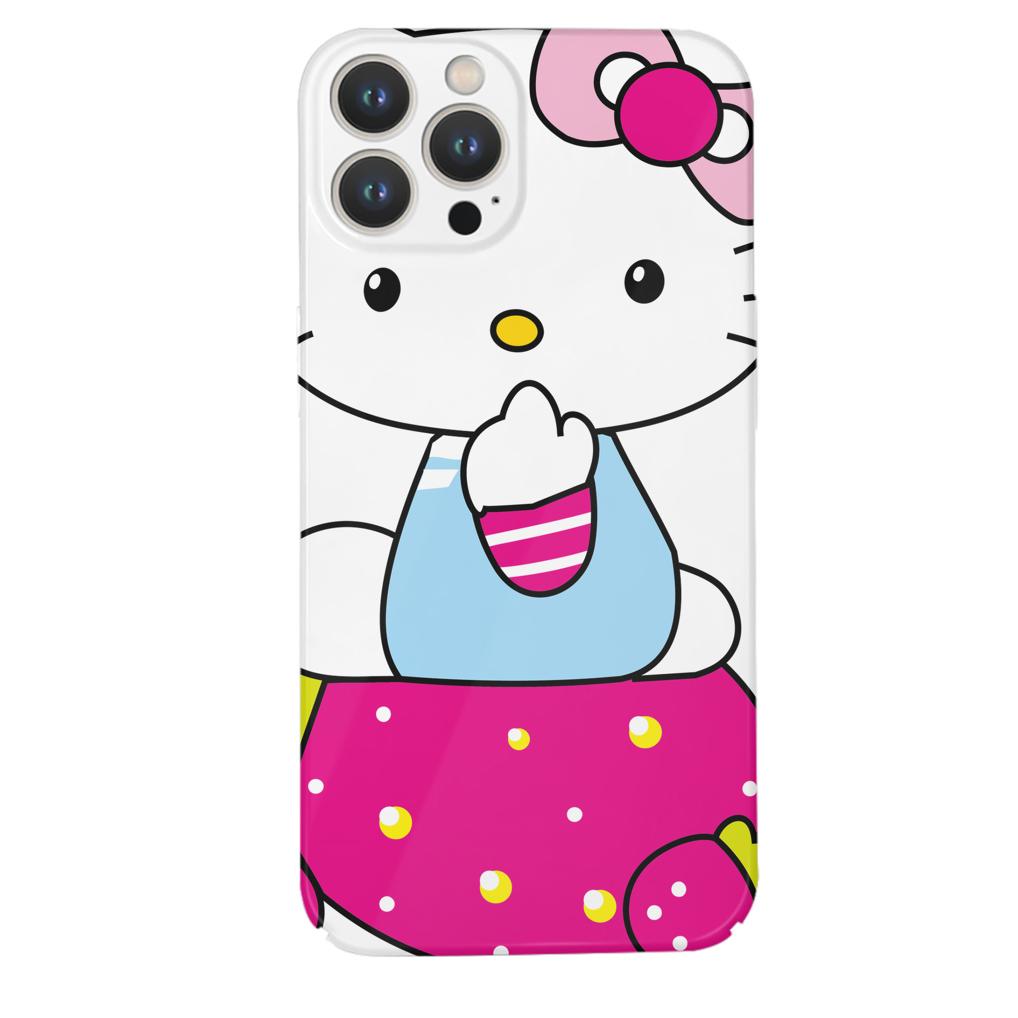 （画像用） Hello Kitty ハローキティ 【iPhone 14シリーズ対応】ハードケース